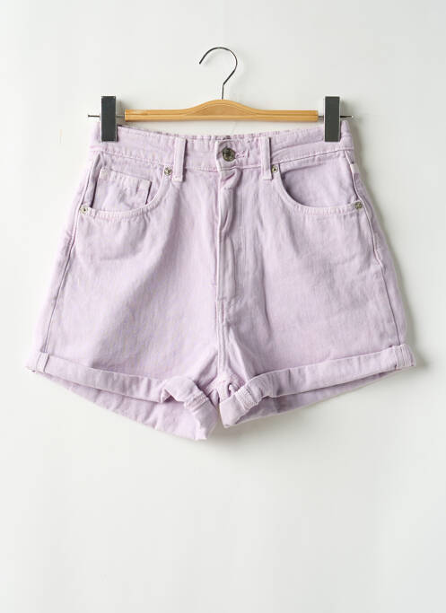 Short violet ZARA pour femme