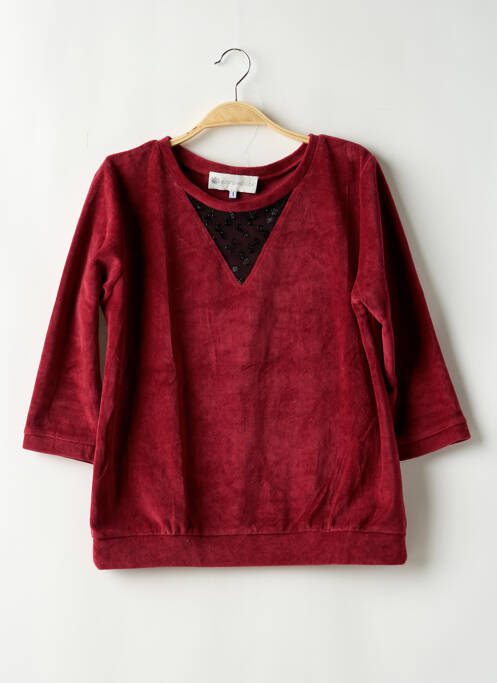 Sweat-shirt rouge VANINA ESCOUBET pour femme