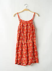 Combishort orange INFLUX pour femme seconde vue