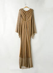 Robe longue beige SANS MARQUE pour femme seconde vue