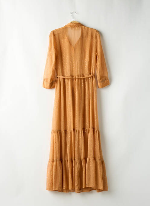 Robe longue beige GRACE & MILA pour femme