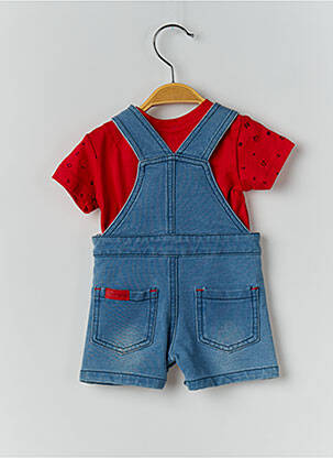 Ensemble pantalon fermeture boutonnée sur le devant bleu BABY BOL garçon
