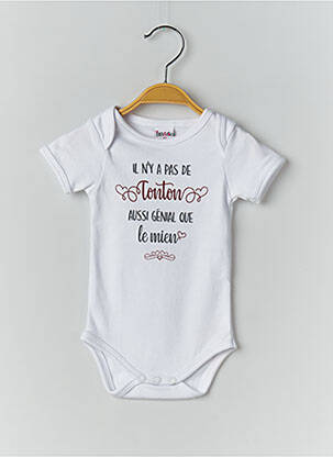 Body blanc BB AND CO pour enfant