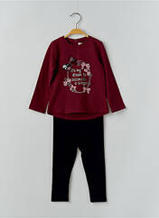 Ensemble pantalon rouge BABY BOL pour fille seconde vue