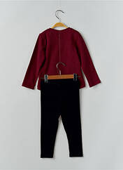 Ensemble pantalon rouge BABY BOL pour fille seconde vue