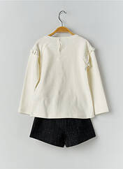 Ensemble short beige BABY BOL pour fille seconde vue