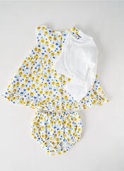 Ensemble short blanc BABY BOL pour fille seconde vue