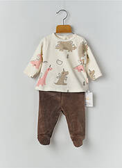 Pyjama blanc BABY BOL pour fille seconde vue