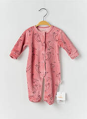 Pyjama rose BABY BOL pour fille seconde vue