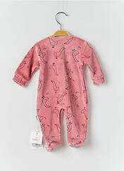 Pyjama rose BABY BOL pour fille seconde vue