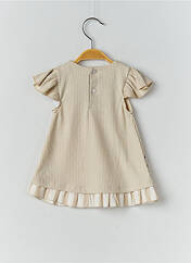 Robe mi-longue beige BABY BOL pour fille seconde vue