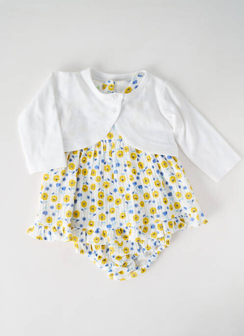 Ensemble short blanc BABY BOL pour fille