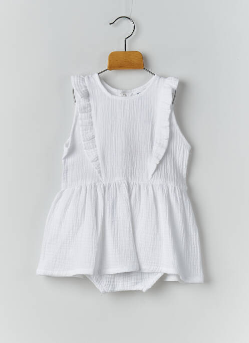 Ensemble short blanc MINI BOL pour fille