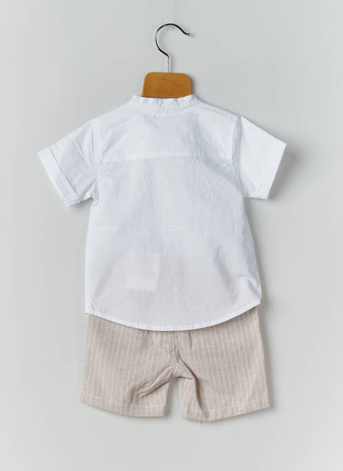 Ensemble short beige MINI BOL pour garçon