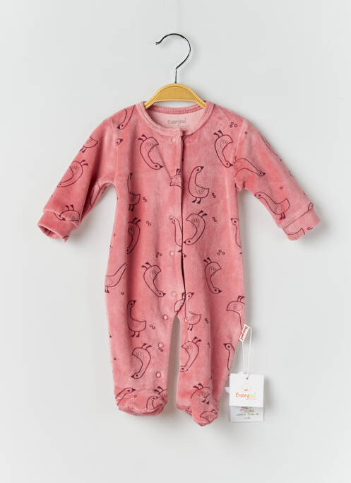 Pyjama rose BABY BOL pour fille