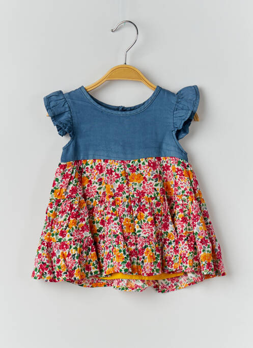 Robe mi-longue bleu BABY BOL pour fille