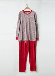 Pyjama rouge SENORETTA pour femme seconde vue