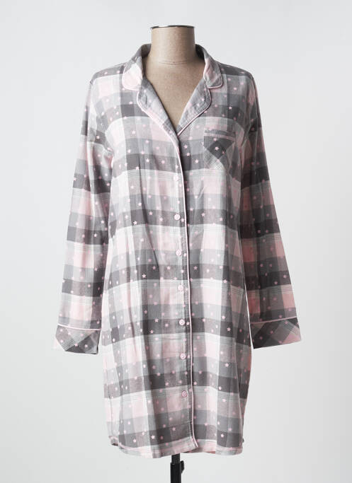 Chemise de nuit gris MASSANA pour femme