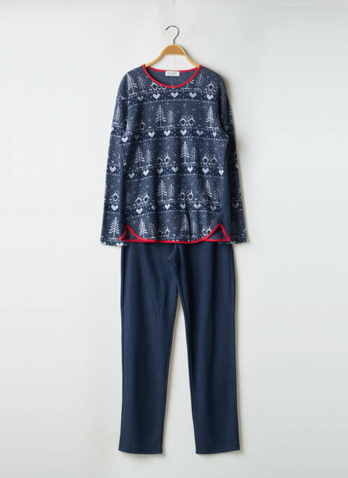 Pyjama bleu MASSANA pour femme