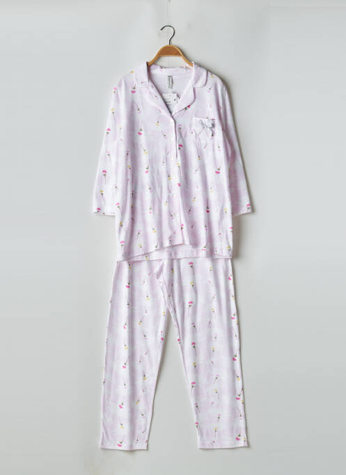 Pyjama rose SENORETTA pour femme