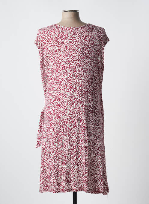 Robe mi-longue rouge JANIRA pour femme