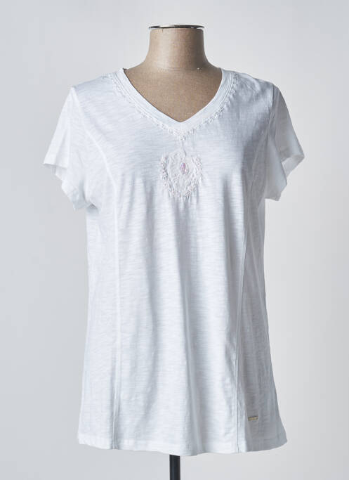 T-shirt blanc AGATHE & LOUISE pour femme