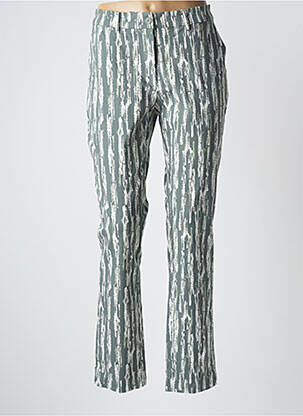 Pantalon slim poches vert ÉTYMOLOGIE femme