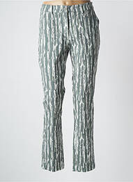 Pantalon slim poches vert ÉTYMOLOGIE femme