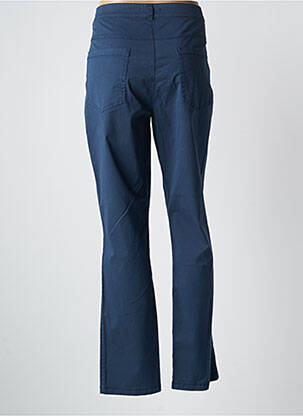 Pantalon slim poches bleu ÉTYMOLOGIE femme
