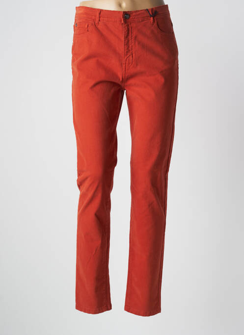 Pantalon slim orange IMPAQT pour femme