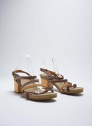 Sandales/Nu pieds beige EL NATURALISTA pour femme