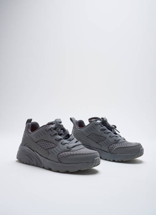 Baskets gris SKECHERS pour garçon