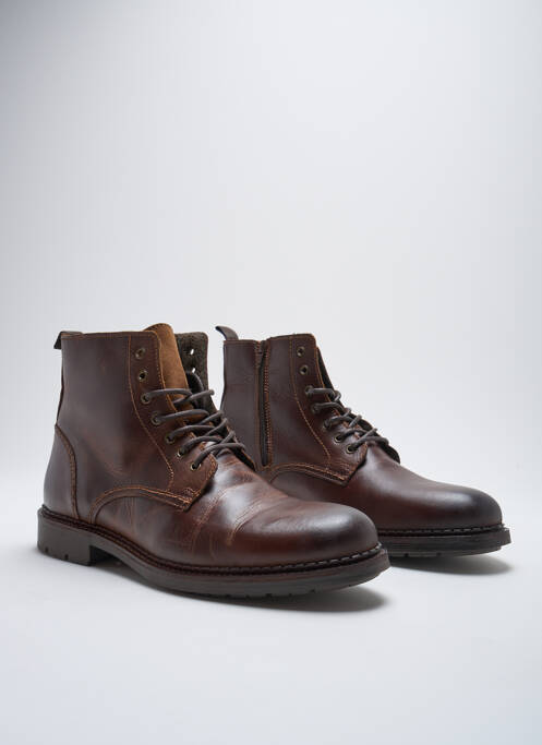 Bottines/Boots marron MARVIN&CO pour homme