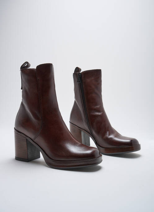 Bottines/Boots marron MJUS pour femme