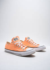 Baskets orange CONVERSE pour femme seconde vue