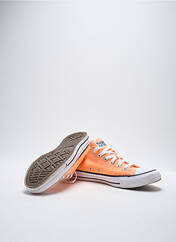 Baskets orange CONVERSE pour femme seconde vue