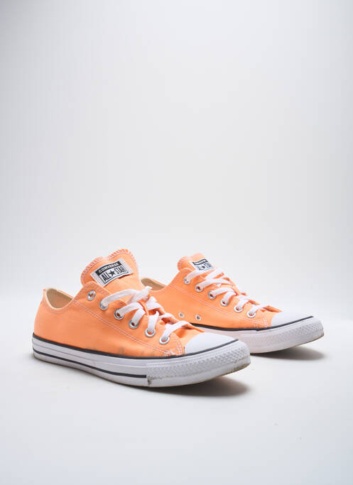 Baskets orange CONVERSE pour femme