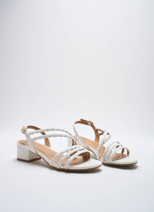 Sandales/Nu pieds blanc I LOVE SHOES pour femme