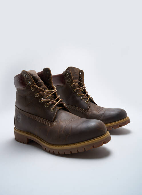 Bottines/Boots marron TIMBERLAND pour homme