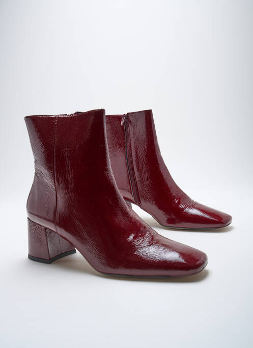 Bottines/Boots rouge GEORGIA ROSE pour femme