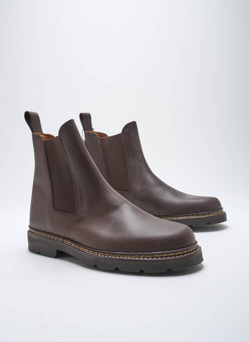 Bottines/Boots marron AIGLE pour homme