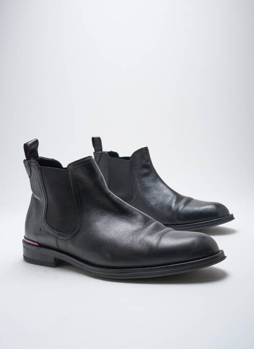 Bottines/Boots noir TOMMY HILFIGER pour homme