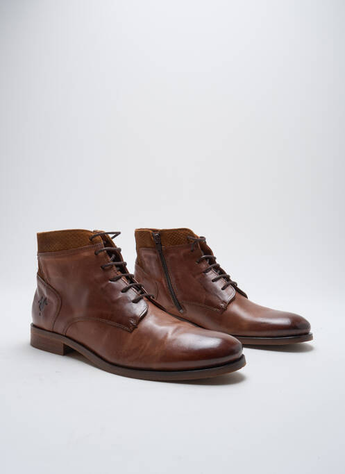 Bottines/Boots marron KOST pour homme