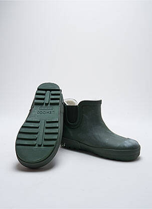 Bottines/boots matière lisse bout rond vert LIEWOOD garçon