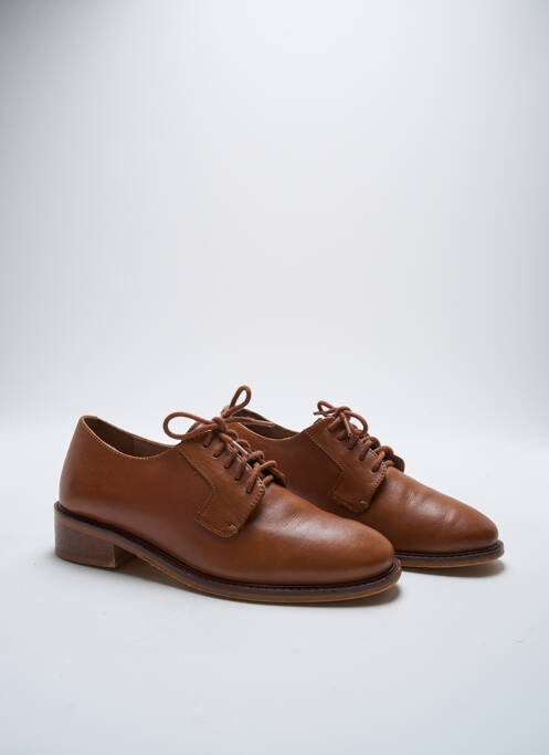 Derbies marron ZIGN pour femme