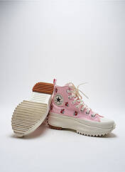 Baskets rose CONVERSE pour femme seconde vue