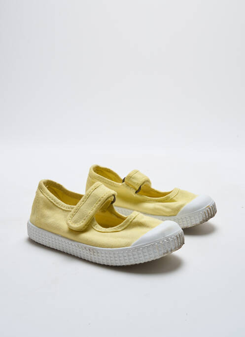 Ballerines jaune VICTORIA pour fille