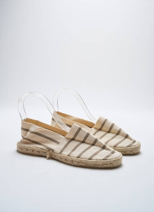 Espadrilles beige LA MAISON DE L'ESPADRILLE pour femme