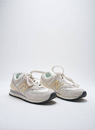 Baskets beige NEW BALANCE pour femme