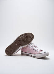 Baskets rose CONVERSE pour femme seconde vue